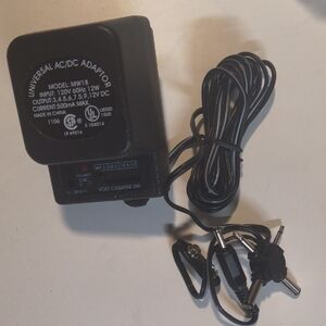 Universal AC/DC Adapter with Multiple Connectors